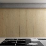 Frente de armario plegable roble