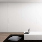 Frente corredero lacado blanco sistema Inline