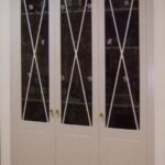 Frente de armario abatible Aspas lacado blanco