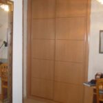 Frente de armario corredera haya vaporizada