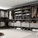 Vestidor en acabado gris de 19 mm