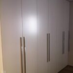 Frente de armario abatible lacado blanco