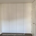 Frente de armario abatible lacado blanco