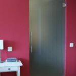 Puerta Abatible de cristal templado satenlux mate 8 mm