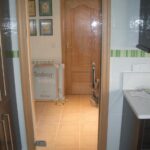 Puerta de cristal abatible transparente 8 mm vidrio templado