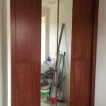 Frente de armario corredero de dos puertas