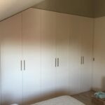 Frente abuardillado lacado blanco puertas abatibles