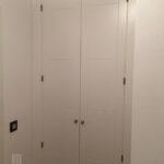 Hojas de armario abatibles lacadas blanco Mod. 8-P