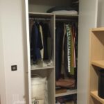 Interior de armario acabado textil coral 19 mm