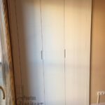 Frente de armario abatible Mod. 8-P lacado blanco