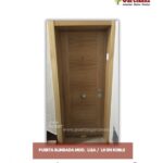 Puerta blindada mod. Lisa / LH en roble