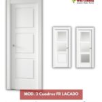 Puertas lacada Mod. 3 Cuadros FR