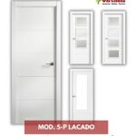 Puertas lacadas Mod. 5-P