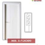 Puertas lacadas en blanco Mod. G-7