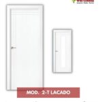 Puerta Lacada Blanco Mod. 2-T