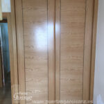 Frente de armario corredera Mod. L-230 en roble