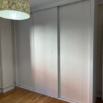 Frente de armario corredera Mod. 3-P lacado blanco en Valladolid