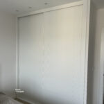 Frente de armario corredera Mod. 3-P lacado blanco en Valladolid